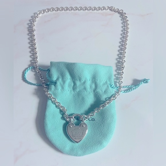 Tiffany & Co. Jewelry - Tiffany & Co. Love lock necklace